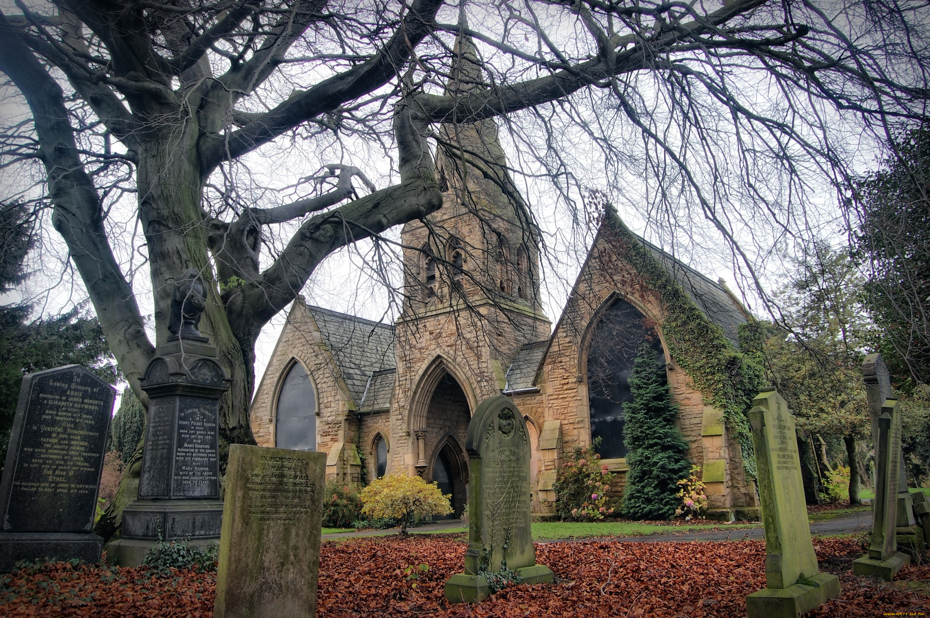 Старая Церковь кладбище Англия